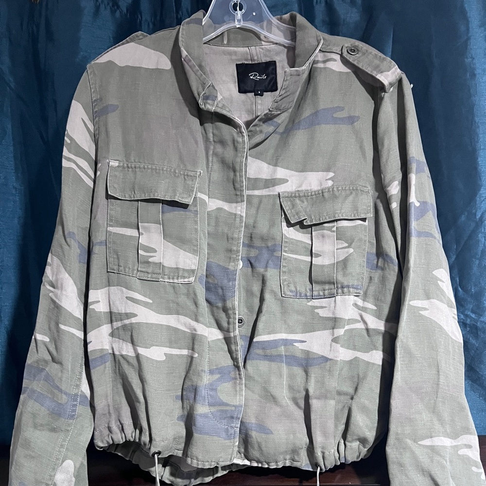 Rails Taupe Linen Shirt